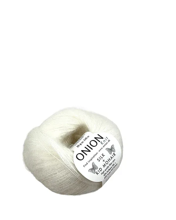 onion Knit Onion Silk + Kid Mohair følgetråd i silke og mohair