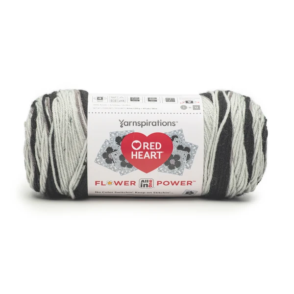 Red Heart All In One Flower Power Yarn (250g/8.8oz)