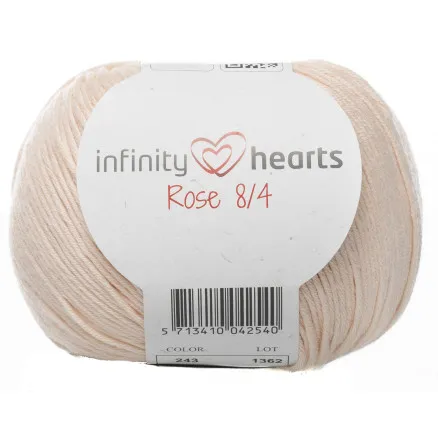 Infinity Hearts Rose 8/4